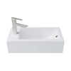 Contac Brooke Wall Hung Sink – 13-0074-W – Single Hole