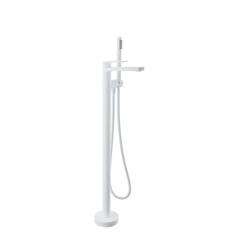 Baril Trim only for floor-mounted tub filler with hand shower