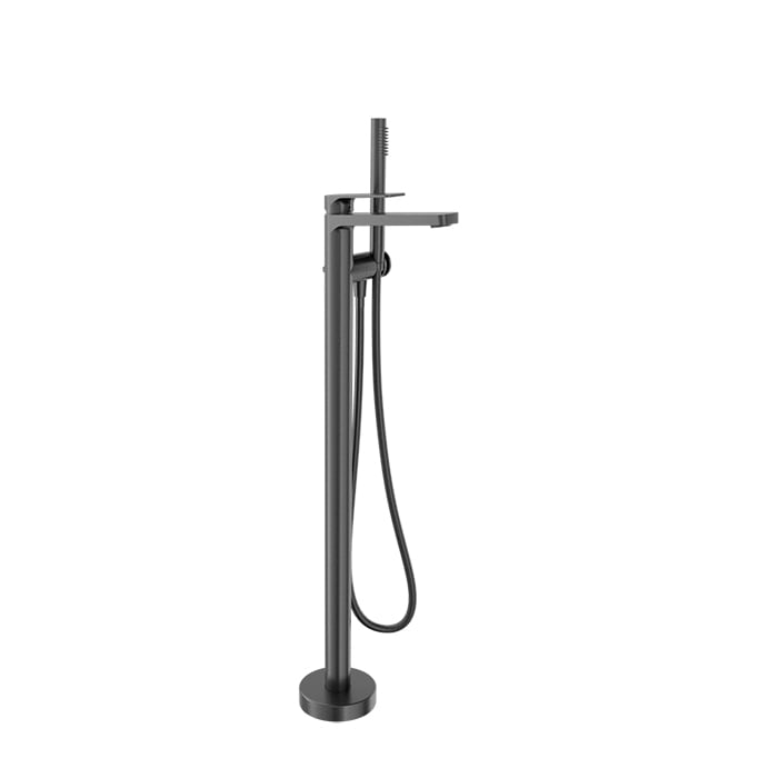 Baril Trim only for floor-mounted tub filler with hand shower