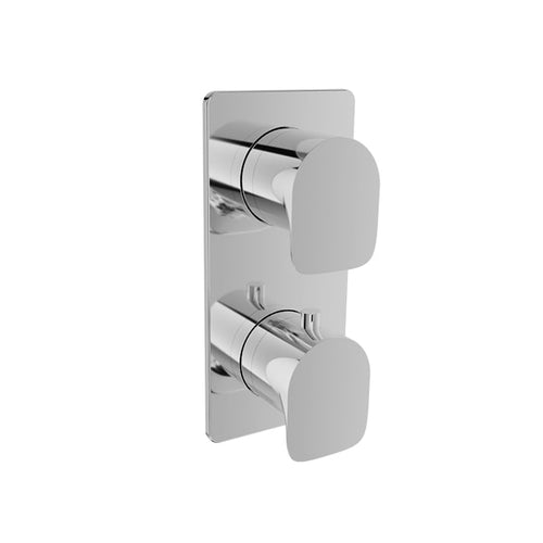 Baril Trim only for thermostatic pressure-balanced shower control valve with 3-way diverter (shared port)