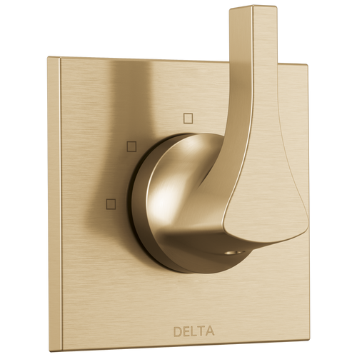 Delta Zura - 3-Setting 2-Port Diverter Trim In Chrome
