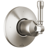 Delta Broderick - 3-Setting Diverter Trim In Lumicoat® Chrome