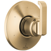 Delta Tetra - 6-Setting Diverter Trim In Lumicoat Shower Trim