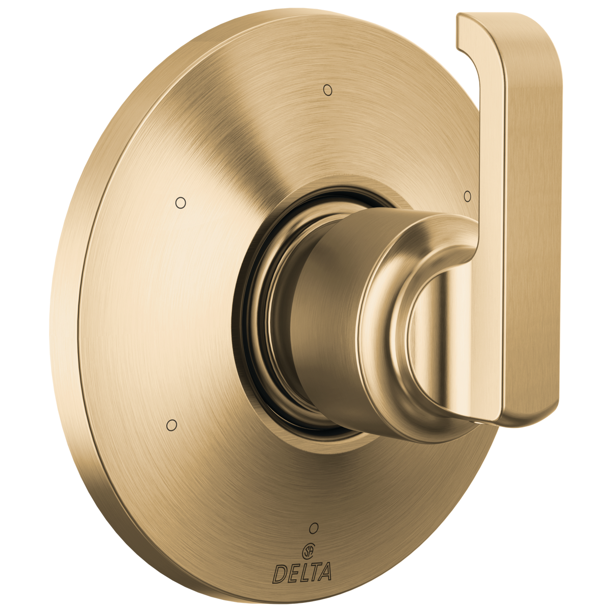 Delta Tetra - 6-Setting Diverter Trim In Lumicoat Shower Trim
