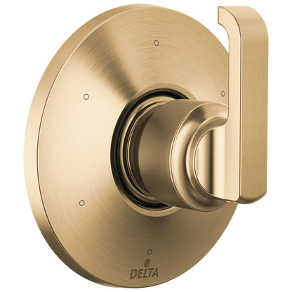 Delta Tetra - 6-Setting Diverter Trim In Lumicoat Shower Trim