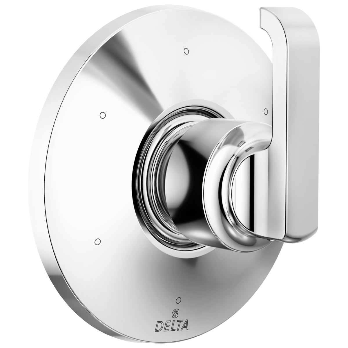 Delta Tetra - 6-Setting Diverter Trim In Lumicoat Shower Trim
