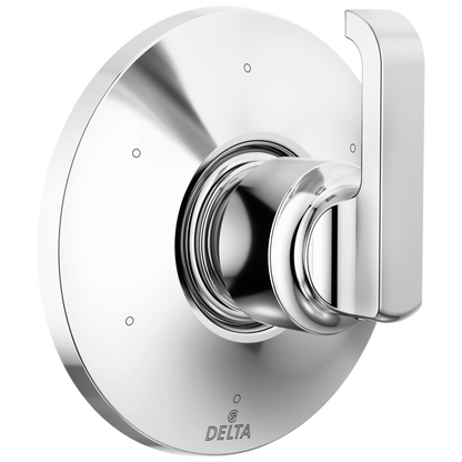 Delta Tetra - 6-Setting Diverter Trim In Lumicoat Shower Trim