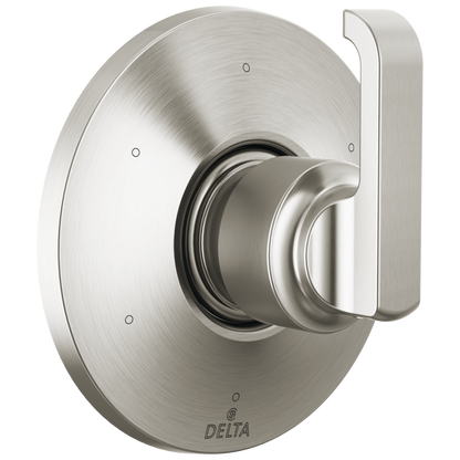 Delta Tetra - 6-Setting Diverter Trim In Lumicoat Shower Trim