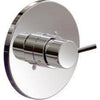 Modern Cylindrical Valve Only Trim - Chrome