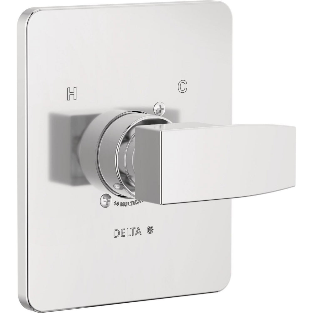 Modern Angular Valve Only Trim - Chrome