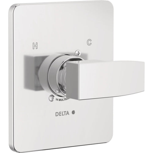 Modern Angular Valve Only Trim - Chrome