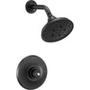 Dorval H2O 5-SETTING Shower Trim 14S No Handle - Matte Black