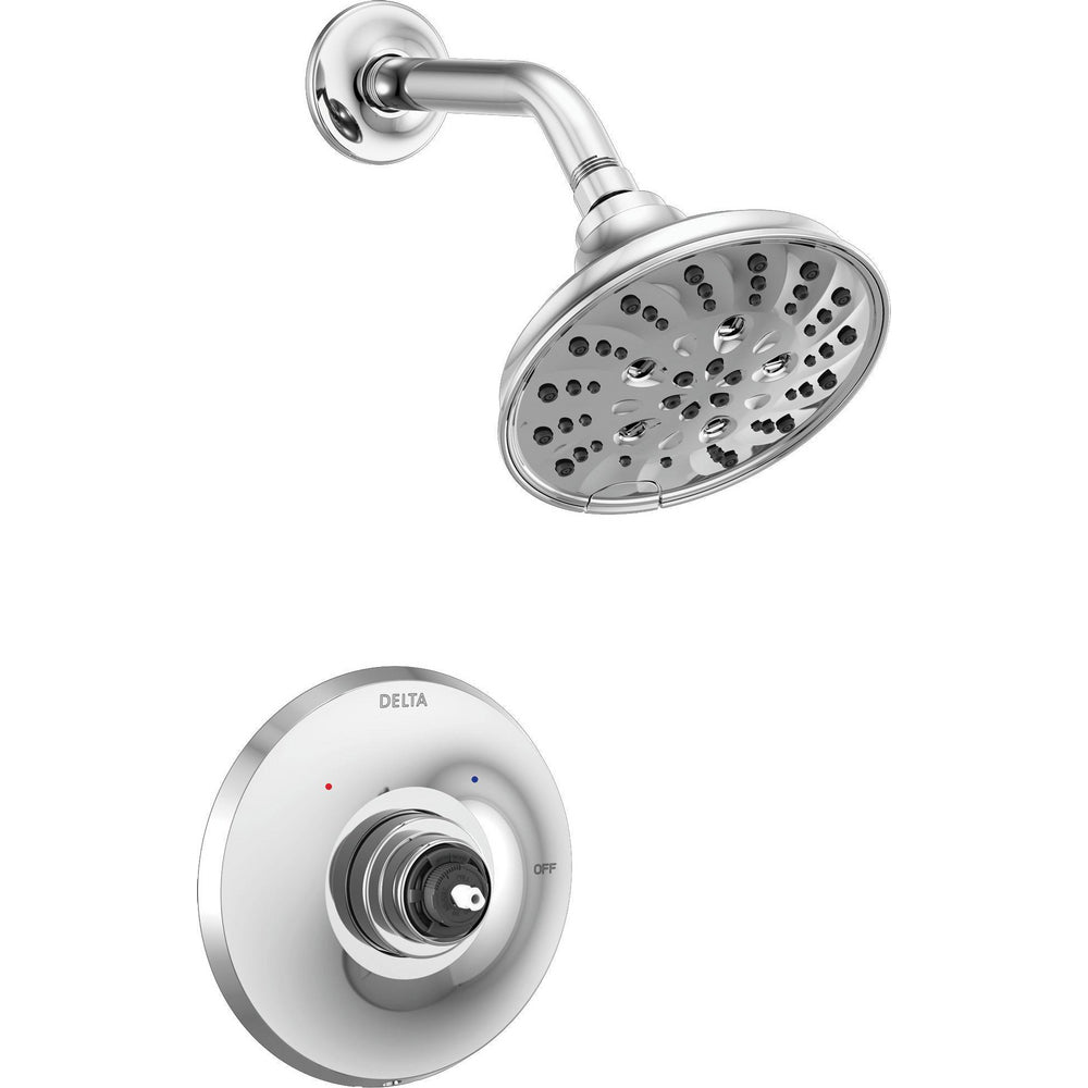 Dorval H2O 5-SETTING Shower Trim 14S No Handle - Chrome