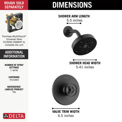 Delta H2O Shower Trim