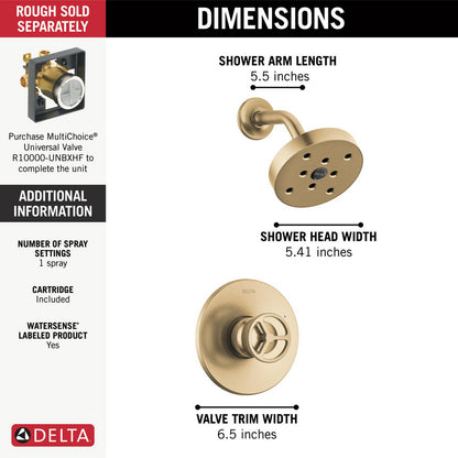 Delta H2O Shower Trim