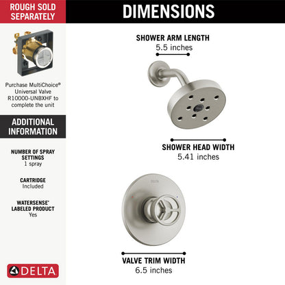 Delta H2O Shower Trim