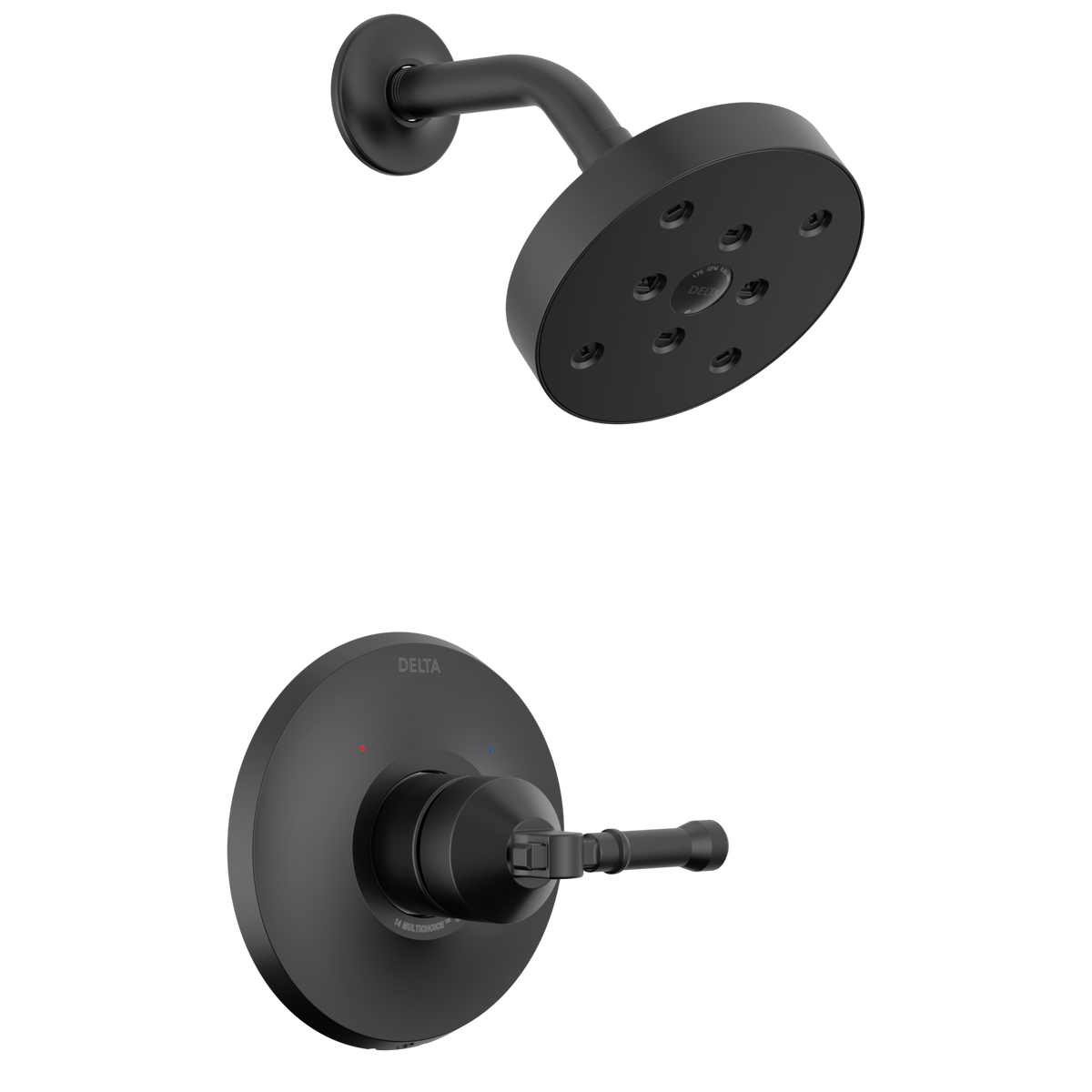 Delta Broderick - 14 Series In Lumicoat Shower Trim