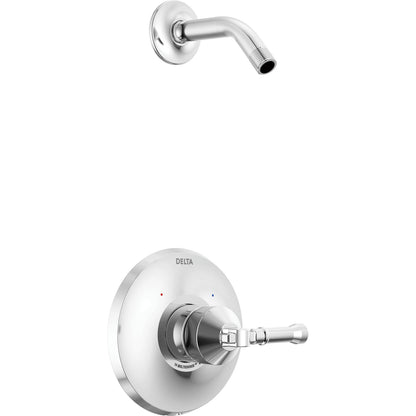 Broderick 14 Series Shower Trim - Less Head - Lumicoat Chrome