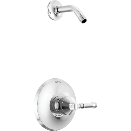 Broderick 14 Series Shower Trim - Less Head - Lumicoat Chrome