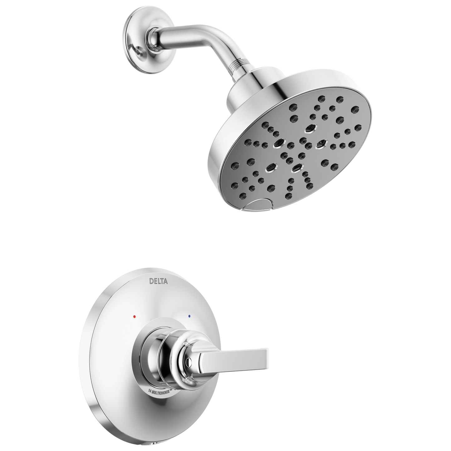 Delta Tetra - 14 Series Shower Trim In Lumicoat® Chrome