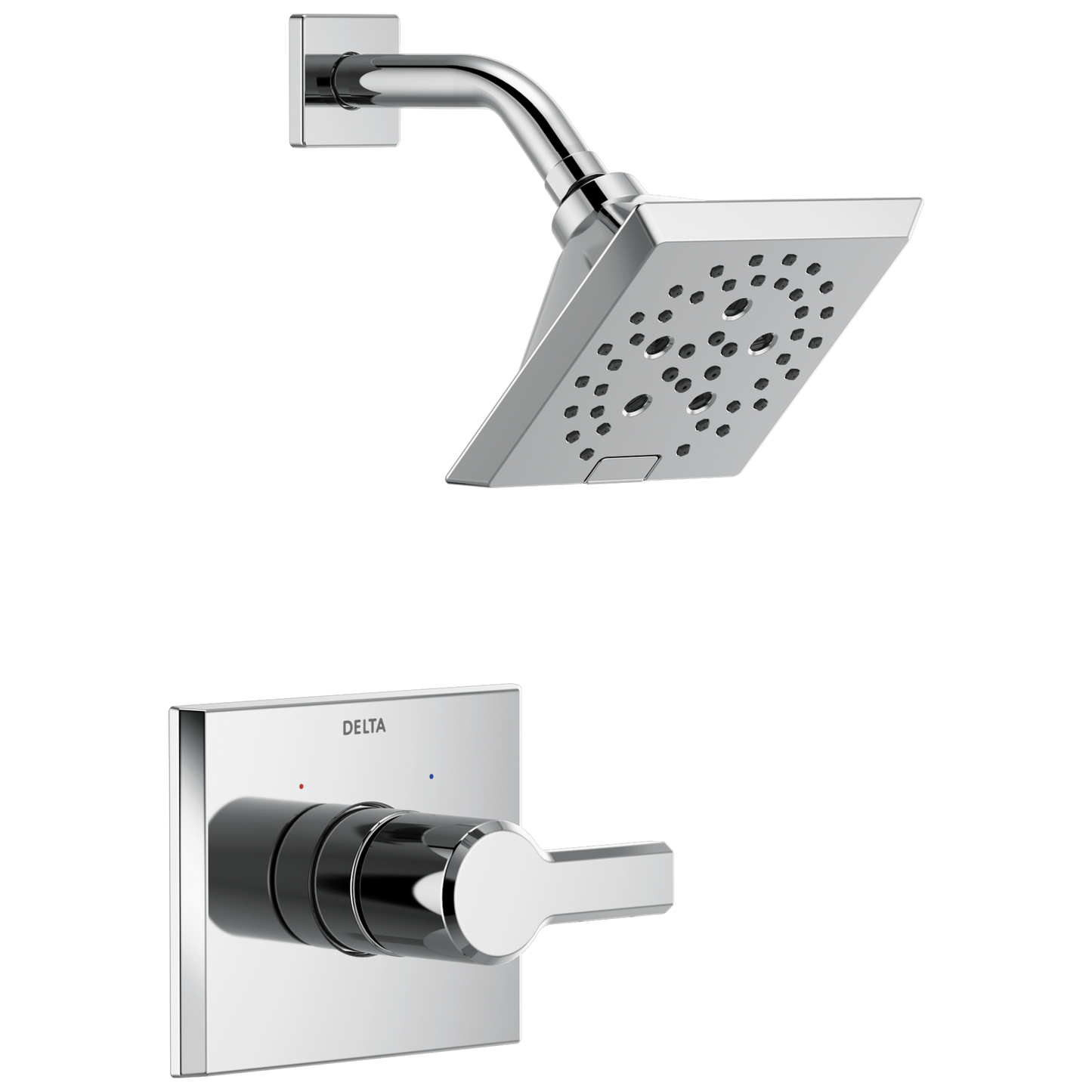Delta Pivotal - Monitor® 14 Series H2Okinetic® Shower Trim In Lumicoat® Chrome