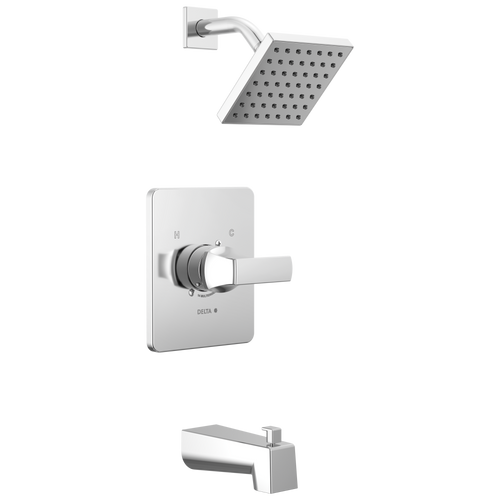 Delta Velum - Monitor 14 Series Tub & Shower In Chrome