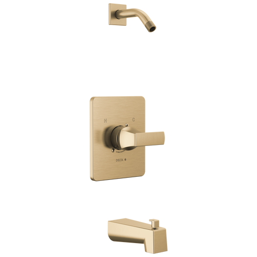 Delta Velum - Monitor 14 Series Tub & Shower - Less Head In Chrome