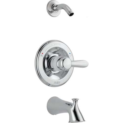 Delta Lahara - Monitor 14 Series Tub - Less Head In Tub & Shower Faucet Set