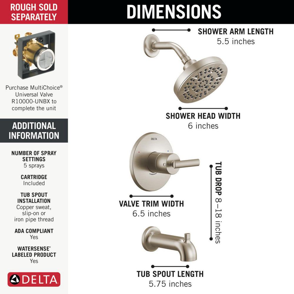 Delta Monitor��14 Series Tub & Shower