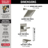 Delta 14 Series H2Okinetic Tub Shower