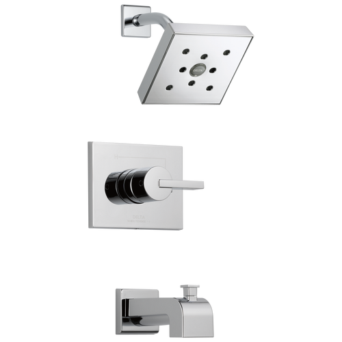 Delta Vero - Monitor® 14 Series H2Okinetic® Tub & Shower Trim In Chrome