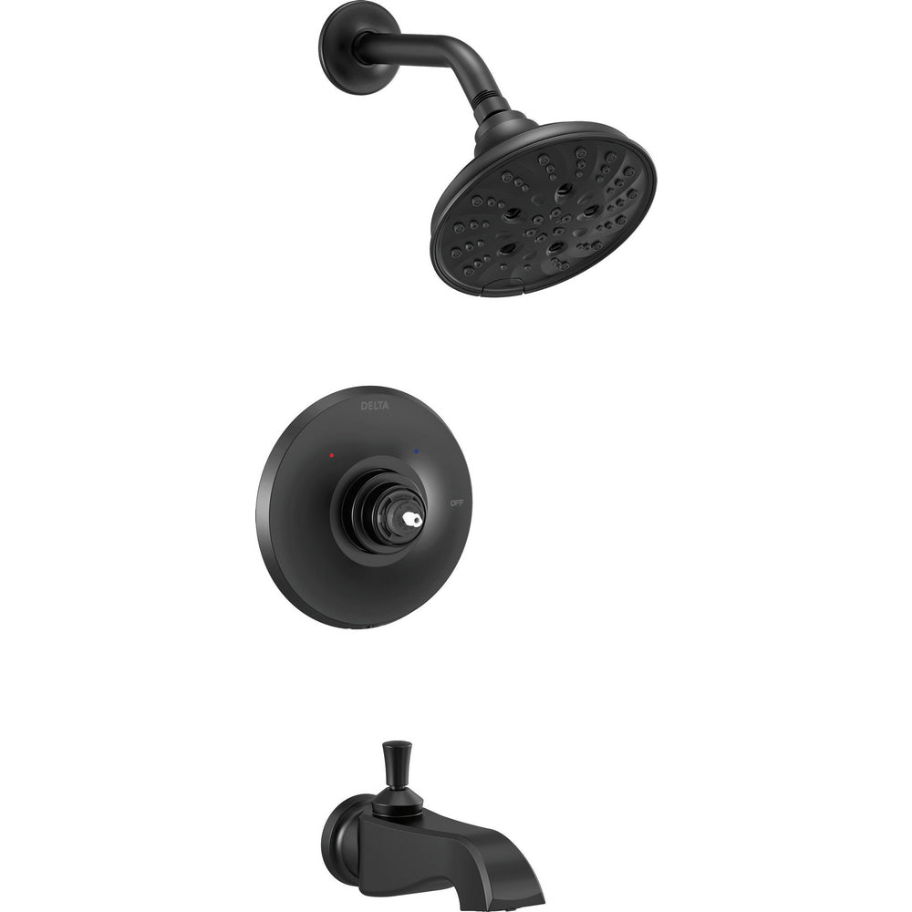 Dorval H2O 5-SETTING T/s Trim 14S Without Handle - Matte Black