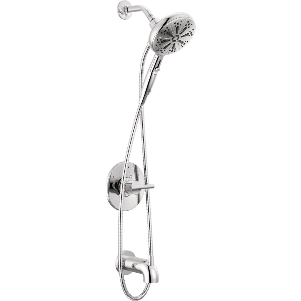 Nicoli Monitor 14 Series Tub And Shower With Suredock Hand Shower - Chrome