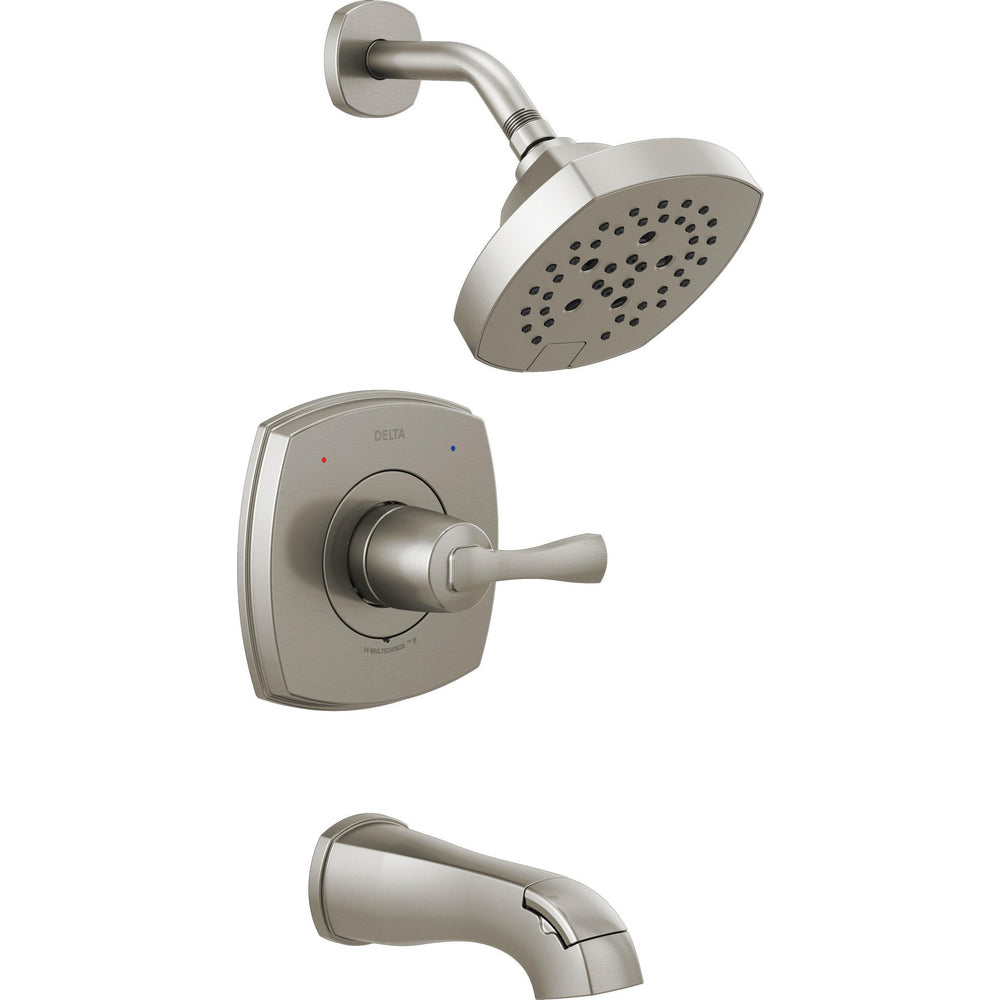 Delta Stryke 14 Series Tub And Shower - Lumicoat Stainless