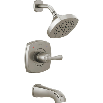 Delta Stryke 14 Series Tub And Shower - Lumicoat Stainless