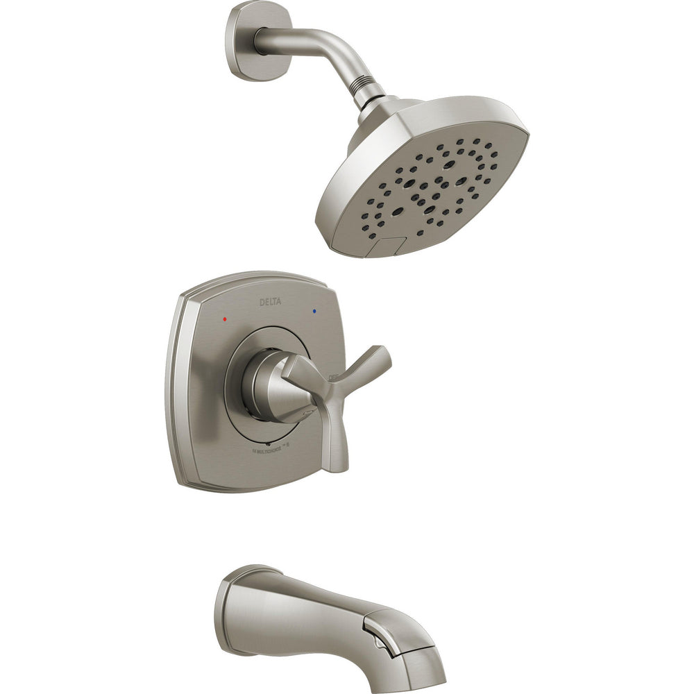 Delta Stryke 14 Series Tub And Shower - Lumicoat Stainless
