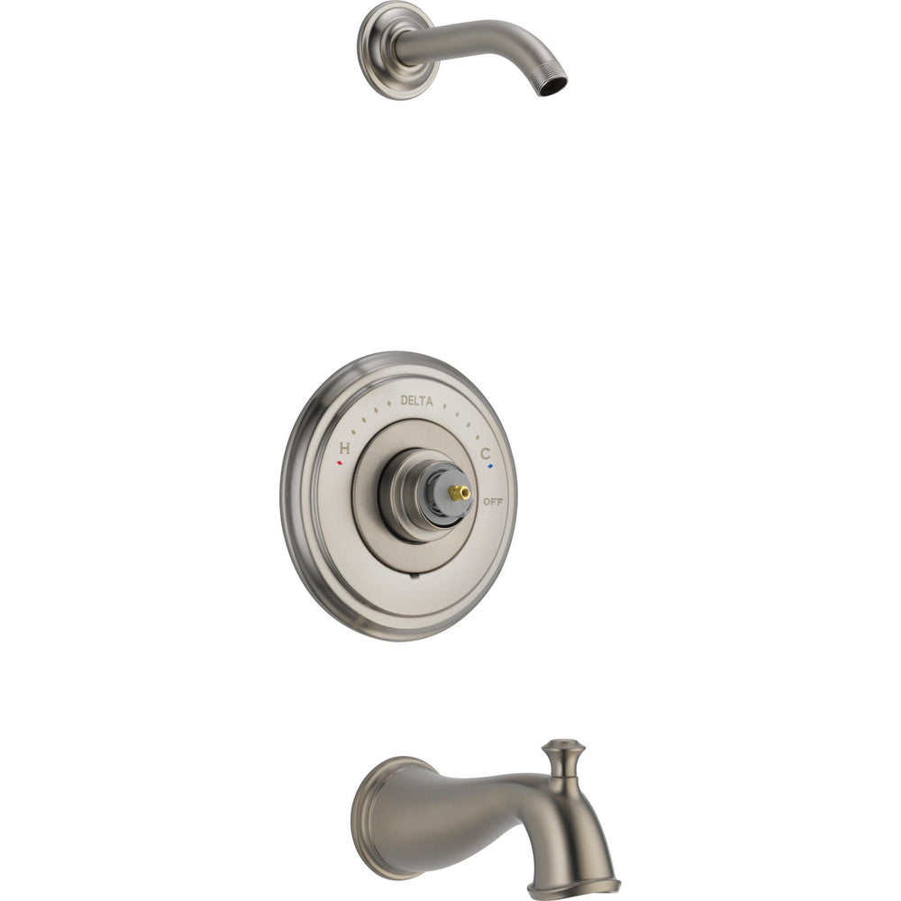 Cassidy Multichoice(r) 14 Series Tub And Shower Trim - Stainless Steel