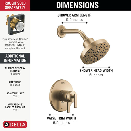 Delta Monitor��17 Series Shower