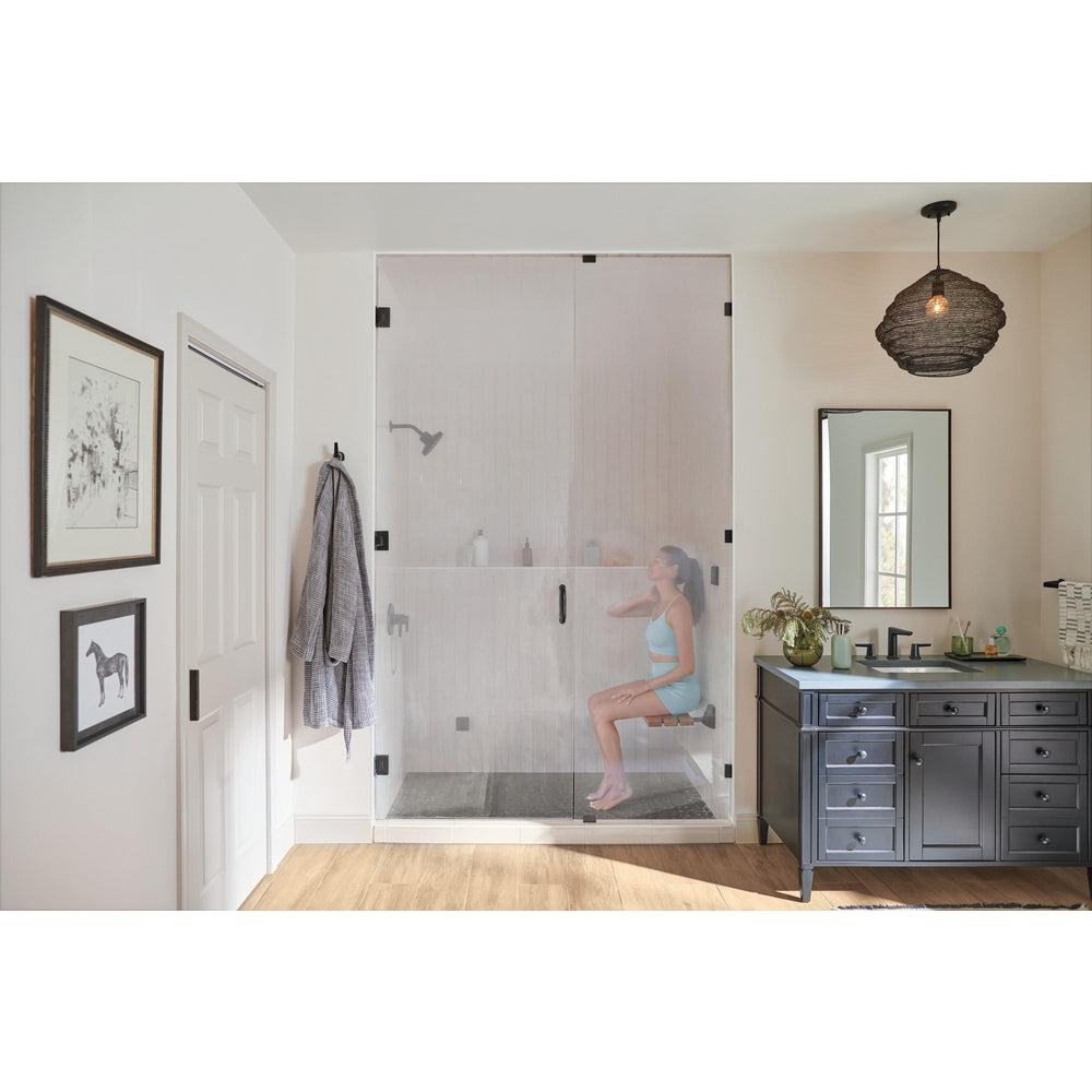 DELTA STEAM SYSTEM Tilt-Up Shower Seat