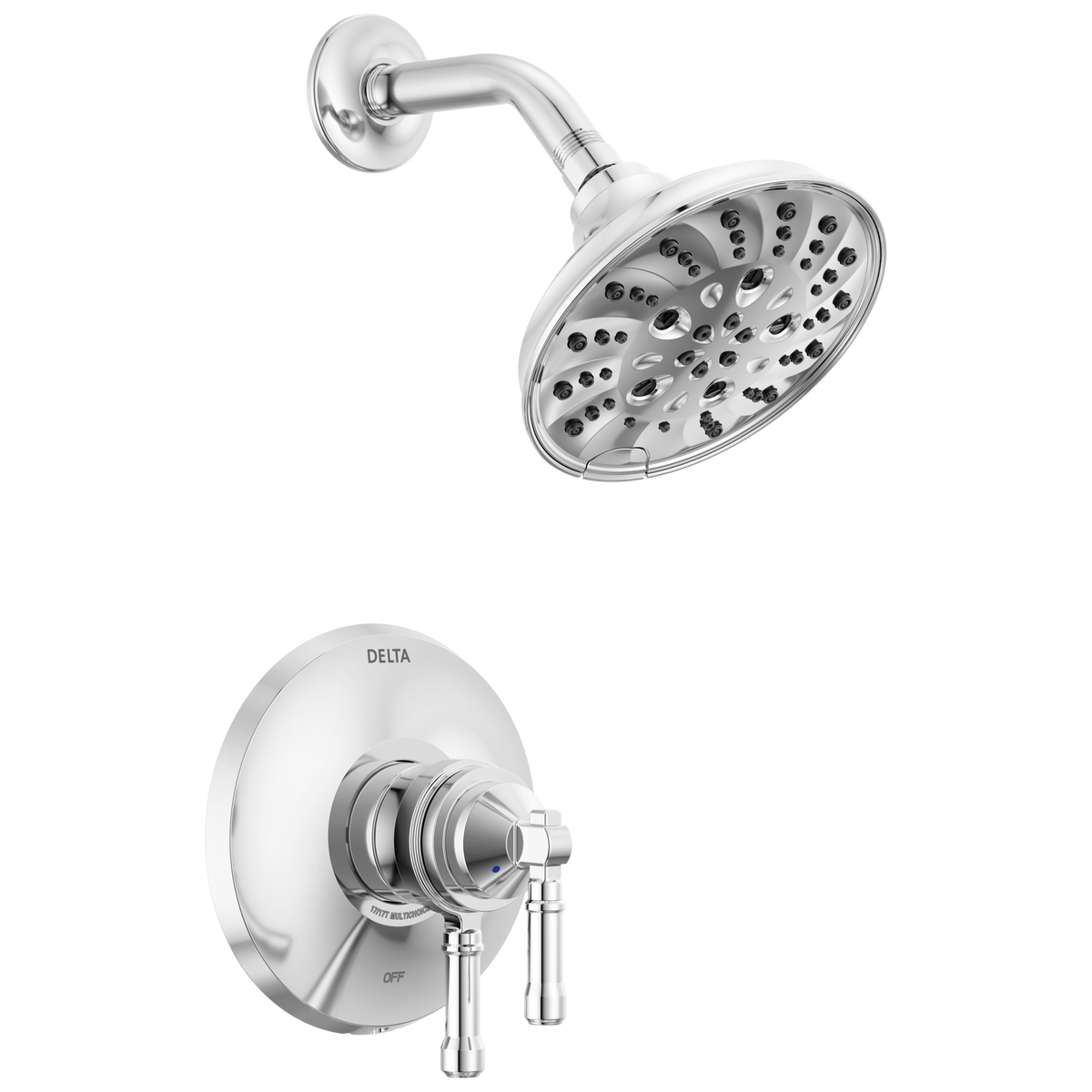 Delta Broderick - 17 Series In Lumicoat Shower Trim