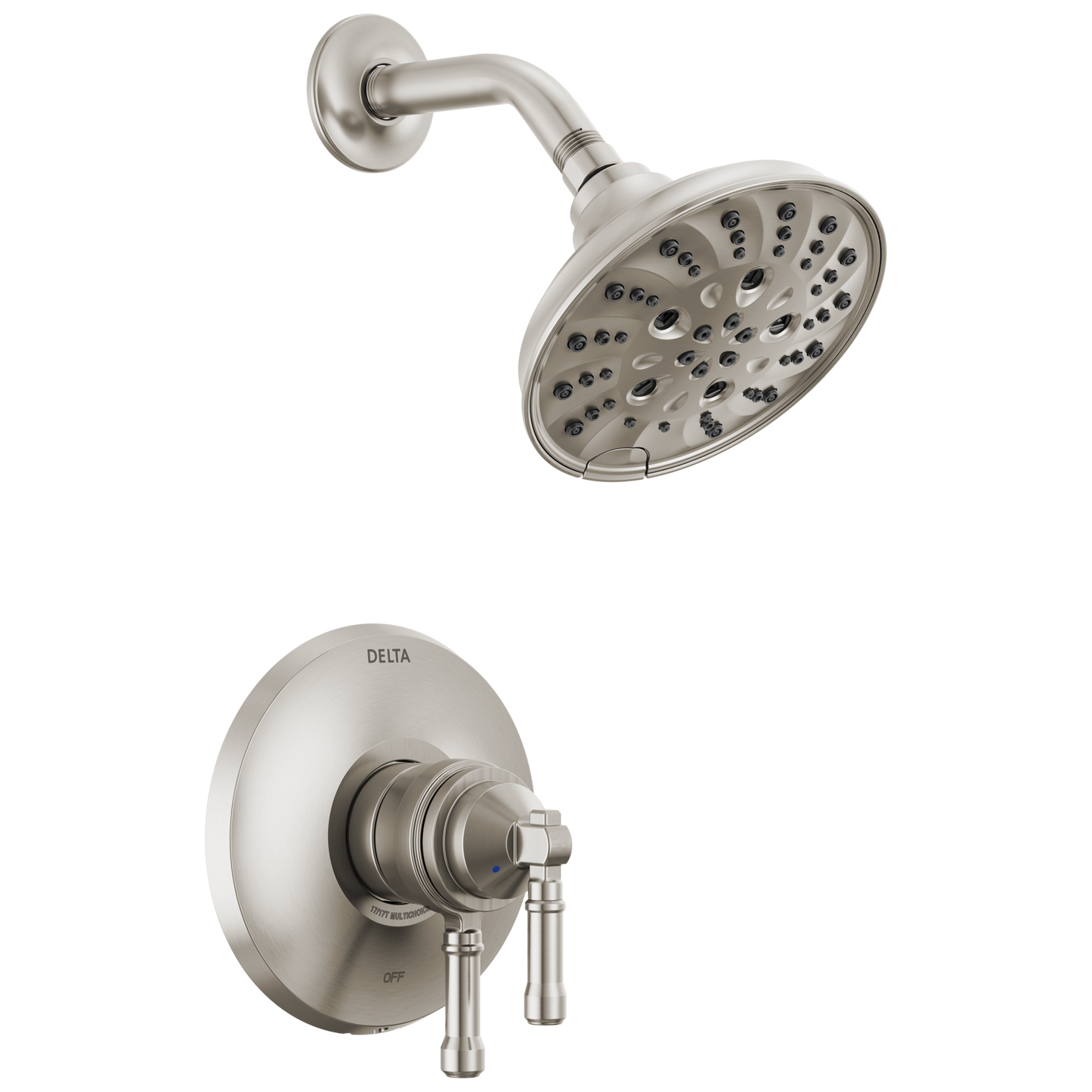 Delta Broderick - 17 Series In Lumicoat Shower Trim