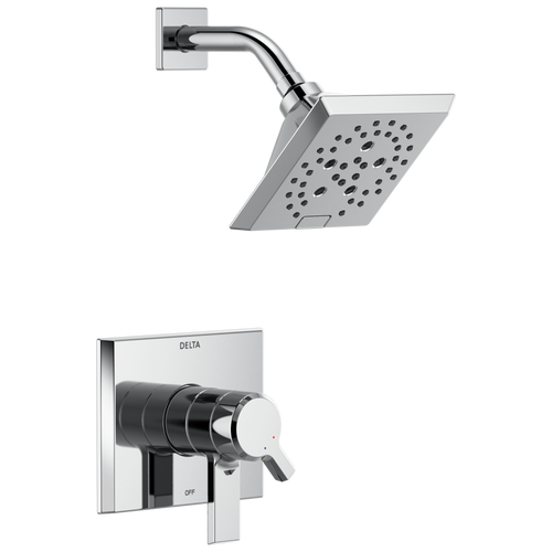 Delta Pivotal - Monitor® 17 Series H2Okinetic® Shower Trim In Lumicoat® Chrome