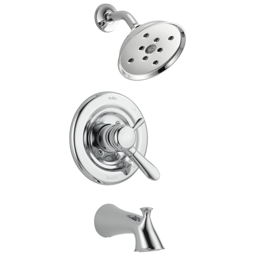 Delta Lahara - Monitor® 17 Series H2Okinetic® Tub & Shower Trim In Chrome