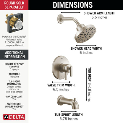 Delta Monitor��17 Series Tub & Shower