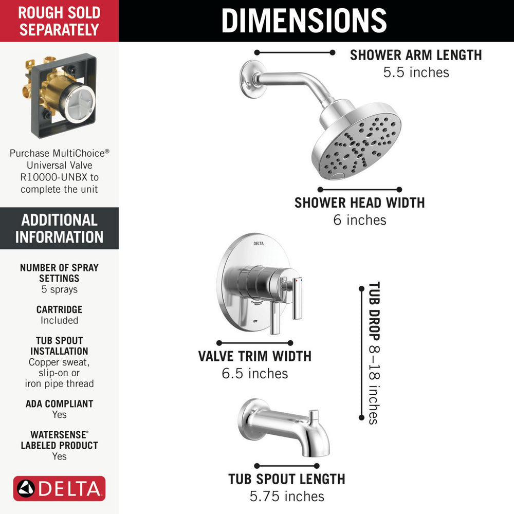 Delta Monitor��17 Series Tub & Shower