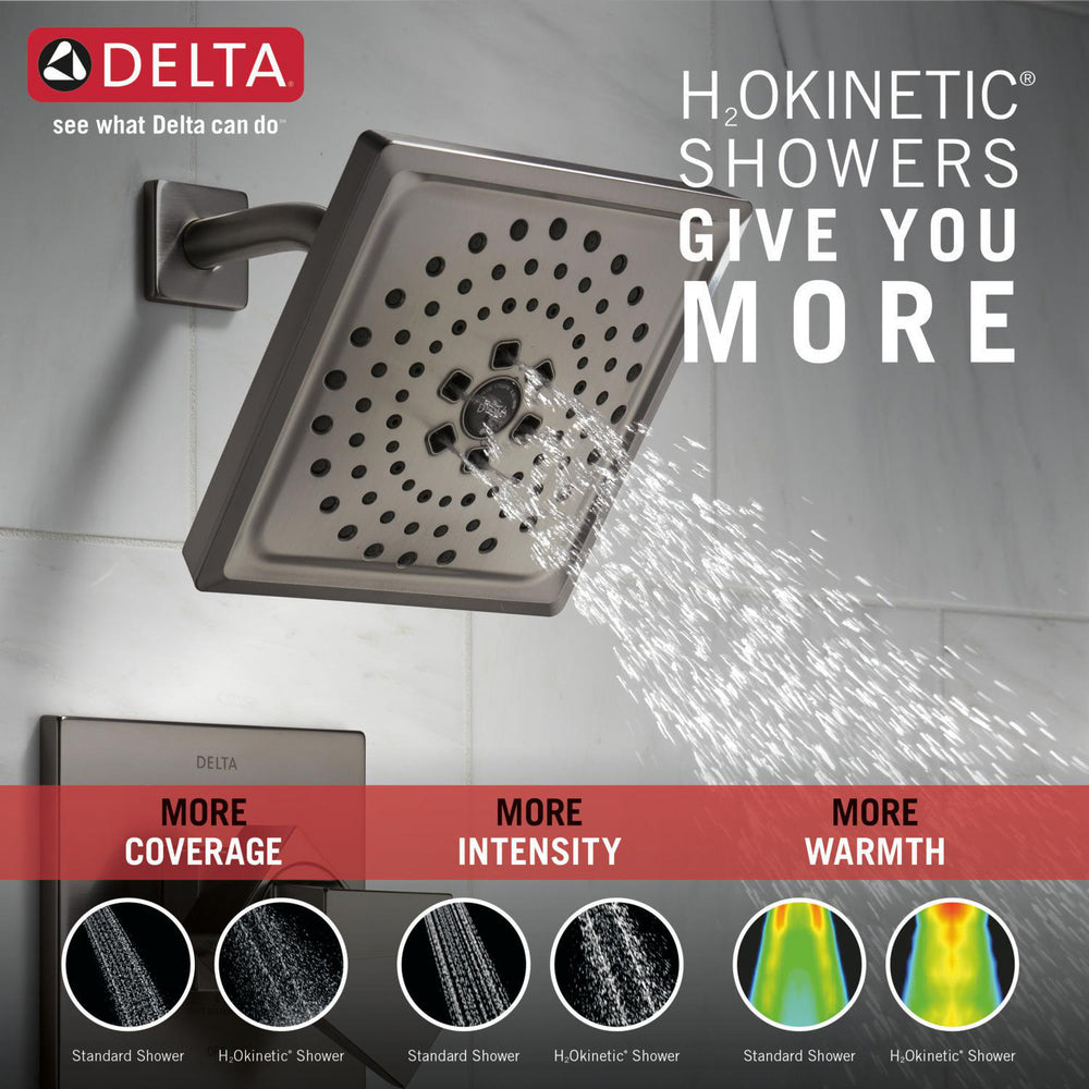 Delta 17 Series H2Okinetic Tub Shower