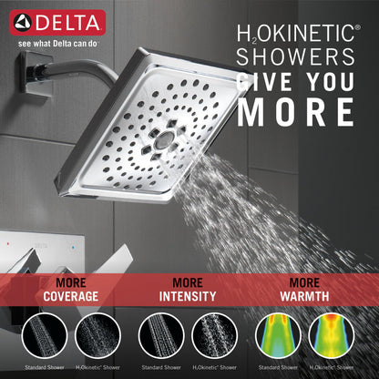 Delta 17 Series H2Okinetic Tub Shower