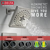 Delta 17 Series H2Okinetic Tub Shower