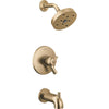 Delta Trinsic Monitor 17 Series H2Okinetic Tub and Shower Trim – Trim Only
