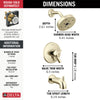 Delta 17 Series MC Tub/Shower Trim